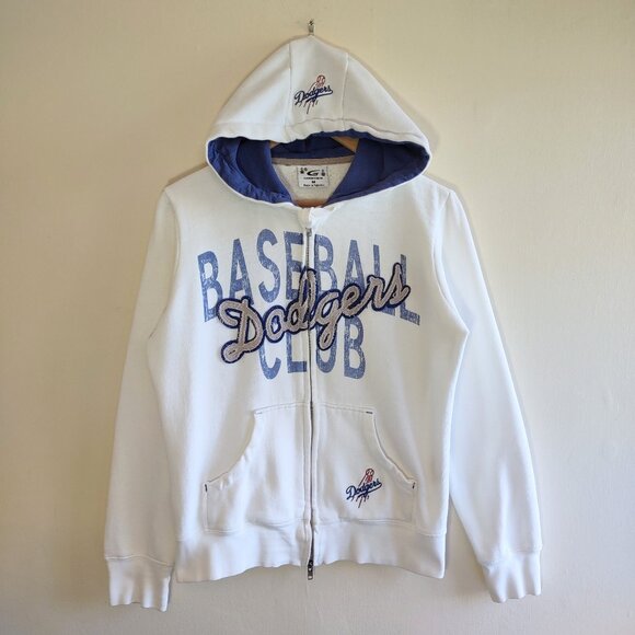 LA Dodgers G-lll Sports Hoodie Jacket Full Zip Sweatshirt Sz Medium Baseball - Picture 2 of 10